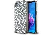 Mobile - Covers & Cases - Karl Lagerfeld IML Repeat Logo case for iPhone 16e - silver - 3666339454289