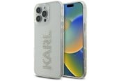 Mobile - Covers & Cases - Karl Lagerfeld IML Rhinestones Logo iPhone 16 Pro Case - Clear - 3666339356668