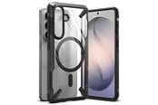 Mobile - Covers & Cases - Ringke Fusion X Magnetic MagSafe Case for Samsung Galaxy S26 - Clear and Black - 8800328815643