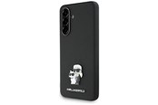 Mobile - Covers & Cases - Karl Lagerfeld Saffiano Case w/ K&C Metal Logo for Samsung Galaxy A56 - Black - 3666339454500