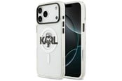 Mobile - Covers & Cases - Karl Lagerfeld IML Karl Sketch Logo MagSafe Case for iPhone 17 Pro Max - Transparent - 3666339504588