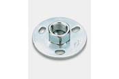 Rörupphängning och kopplingar - Fischer GPL grundfläns, 1/2" - 37289
