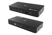 Dockning - I-Tec - docking station - USB-C / USB4 / Thunderbolt 3 / Thunderbolt 4 / Thunderbolt 5 - 2 x Thunderbolt 5 DP - 1GbE 2.5GbE - TB5TRIPLEDOCKM2PD