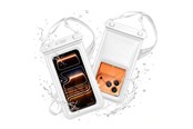 Mobile - Covers & Cases - Tech-Protect UWC7 6.9" Waterproof Case - White - 5906302323944