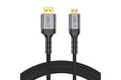 Displaykabel - Tech-Protect UltraBoost Mini HDMI to HDMI 2.1 8K 60HZ 200cm Cable - Black - 5906302323708