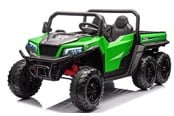 Ride Ons & Walkers - Azeno Farmer Truck II Ride-On Vehicle 4x24V - Green - 6951426