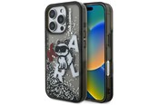 Mobile - Covers & Cases - Karl Lagerfeld Liquid Glitter Choupette Logo Case for iPhone 16 Pro Max - Black - 3666339464059