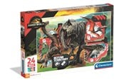 Pusselspel - Clementoni Puzzle Maxi Jurassic World 2026 24 pieces Golv - 24835