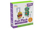 Kreativa spel - myFirst 3dPen Make Filaments Fun Pack Robot World - FP3304AC-RW01