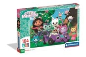 Pusselspel - Clementoni Puzzle Gabby'S Dollhouse 2025 - 2 104 pieces Golv - 25034
