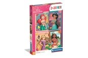 Pusselspel - Clementoni Puzzle Disney Princess 2x20 pieces Golv - 24092