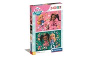 Pusselspel - Clementoni Puzzle Disney Alice Bakery 2x60 pieces Golv - 24814