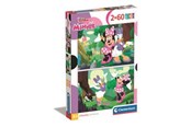 Pusselspel - Clementoni Puzzle Disney Minnie 2x60 pieces Golv - 24815