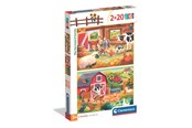 Pusselspel - Clementoni Puzzle Noli 2x20 pieces Golv - 24818