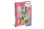 Pusselspel - Clementoni Puzzle Disney Princess 2x60 pieces Golv - 24824
