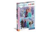 Pusselspel - Clementoni Puzzle Frozen 2x20 pieces (2025) Golv - 24825
