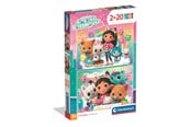 Pusselspel - Clementoni Puzzle Gabby'S Dollhouse 2026 2x20 pieces Golv - 24832
