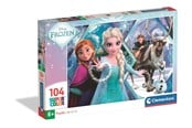 Pusselspel - Clementoni Puzzle Frozen 104 pieces Golv - 25045