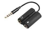 Ljudkabel - Sharkoon audio adaptor - 4044951015900