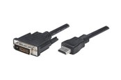 Displaykabel - TECHLY adapter cable - HDMI / DVI - 3 m - ICOC-HDMI-D-030