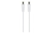 Nätverkskabel - Schwaiger KDSK15 042 - antenna cable - 1.5 m - white - Vit - 1m - KDSK15042