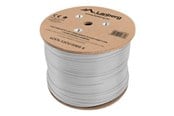 Nätverkskabel - Lanberg bulk cable - 305 m - pantone cool grey 5C - Grå - LCS7L-11CU-0305-S