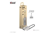 Displaykabel - Club 3D - video adapter - 24 pin USB-C to DisplayPort - 23.5 cm - CSV-1586