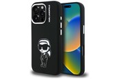 Mobile - Covers & Cases - Karl Lagerfeld Silicone Karl Sketch MagSafe Case for iPhone 16 Pro Max - Black - 3666339462611