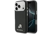 Mobile - Covers & Cases - Karl Lagerfeld Karl & Choupette Head Pins Saffiano MagSafe Case for iPhone 17 Pro Max - Black - 3666339599508