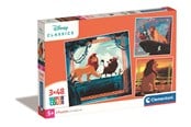 Pusselspel - Clementoni Puzzle Square - The Lion King 3x48 pieces Golv - 25323