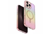 Mobile - Covers & Cases - UNIQ Iridescia Magclick Charging Case for iPhone 16 Pro Max - Pink - 8886463691762