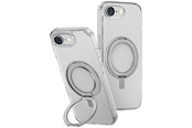 Mobile - Covers & Cases - UNIQ Swivix 360 Rotating Kickstand Case for iPhone 16e - Transparent - 8886463692530