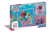 Pusselspel - Clementoni Puzzle Square - Disney Ariel 3x48 pieces Golv - 25324
