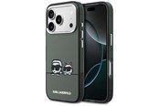 Mobile - Covers & Cases - Karl Lagerfeld IML Karl & Choupette Peekaboo Logo MagSafe Case for iPhone 17 Pro Max - Black - 3666339607180
