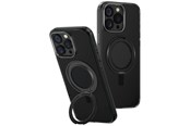 Mobile - Covers & Cases - UNIQ Swivix 360 Rotating Kickstand Case for iPhone 16 Pro Max - Black - 8886463692042