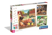Pusselspel - Clementoni Puzzle No 3x48 pieces Golv - 25791