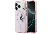 Mobile - Covers & Cases - Karl Lagerfeld IML Peekaboo MagSafe Case for iPhone 17 Pro - Pink - 3666339606855