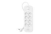 Strömkabel (extern) - Belkin Connect - surge protector - with 2 USB-C ports - SRB004VF2M-V2