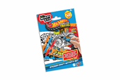 Kreativa spel - Hot Wheels Monster Trucks Sticker Activity Set - BLA30000