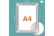 Konferens & Presentation - Nobo Premium Plus A4 Affischram - 1915731