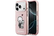 Mobile - Covers & Cases - Karl Lagerfeld Karl & Choupette Back MagSafe Case for iPhone 17 Pro Max - Pink - 3666339607661