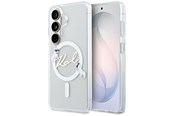 Mobile - Covers & Cases - Karl Lagerfeld IML KC Script MagSafe Case for Samsung Galaxy S26 Plus - Transparent - 3666339612719