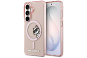 Mobile - Covers & Cases - Karl Lagerfeld IML Peekaboo Choupette MagSafe Case for Samsung Galaxy S26 - Pink - 3666339612733