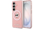 Mobile - Covers & Cases - Karl Lagerfeld IML Repeated Choupette MagSafe Case for Samsung Galaxy S26 Plus - Pink - 3666339612504