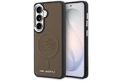 Mobile - Covers & Cases - Karl Lagerfeld Embossed Ring Initials MagSafe Case for Samsung Galaxy S26 - Brown - 3666339612467