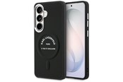 Mobile - Covers & Cases - Karl Lagerfeld Embossed Ring RSG Logo MagSafe Case for Samsung Galaxy S26 - Black - 3666339612252
