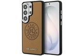 Mobile - Covers & Cases - Karl Lagerfeld Perforated KL MagSafe Case for Samsung Galaxy S26 Ultra - Brown - 3666339612245
