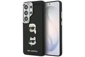 Mobile - Covers & Cases - Karl Lagerfeld Saffiano Double Heads Metal Case for Samsung Galaxy S26 Ultra - Black - 3666339612337