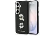 Mobile - Covers & Cases - Karl Lagerfeld Saffiano Double Heads Metal Case for Samsung Galaxy S26+ - Black - 3666339612320
