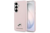 Mobile - Covers & Cases - Karl Lagerfeld Saffiano KC Metal Logo MagSafe Case for Samsung Galaxy S26+ - Pink - 3666339612177